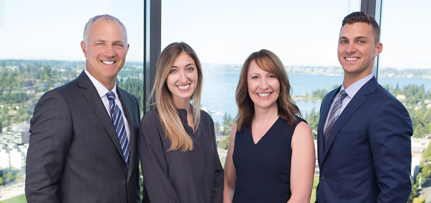 Team Photo. Left to right: Lance, Lauren, Kari, and Bradley